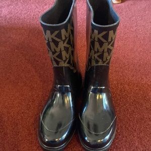 Brand new Michael kors rain boots